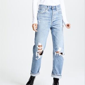 AGOLDE 90s Mid Rise Straight Fit Jeans, Fall Out